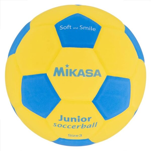 ミカサ(MIKASA) スマイルサッカー 3号球(子供用) 軽量 柔らか素材(EVA製) ジュニア サッカーボール SF3J 推奨内圧0.10~0.15(kgf/㎠)